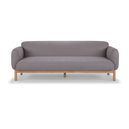 Metro Tulum 3 Seater Sofa - Dark Brown