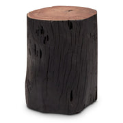 Brooks - Solid Wood Stump - Ebonized