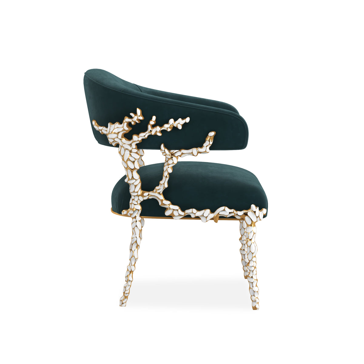 Glimmer of Hope Accent Chair 27.25" by Caracole - view 14