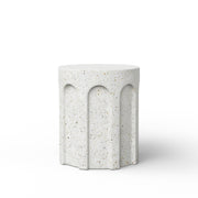 Mixx - Atlas Stool - Ivory Terrazzo