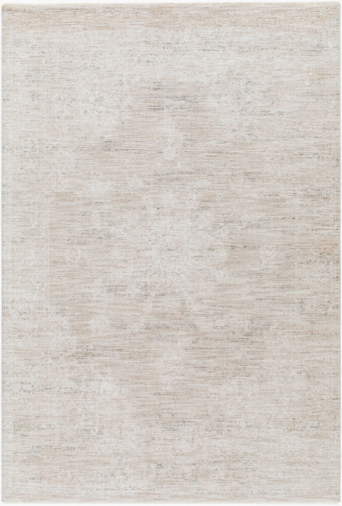 Laila Charcoal/Taupe Machine Woven Rug LAA-2301 - 2'7" x 10'