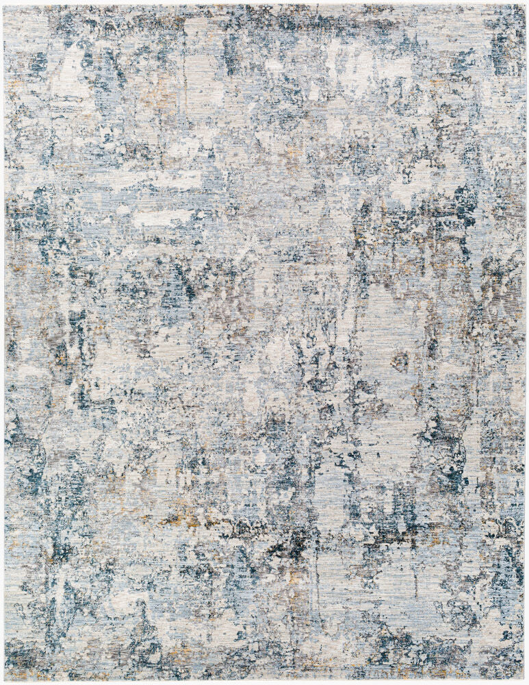 Laila Charcoal/Taupe Machine Woven Rug LAA-2305 - 2'7" x 10'