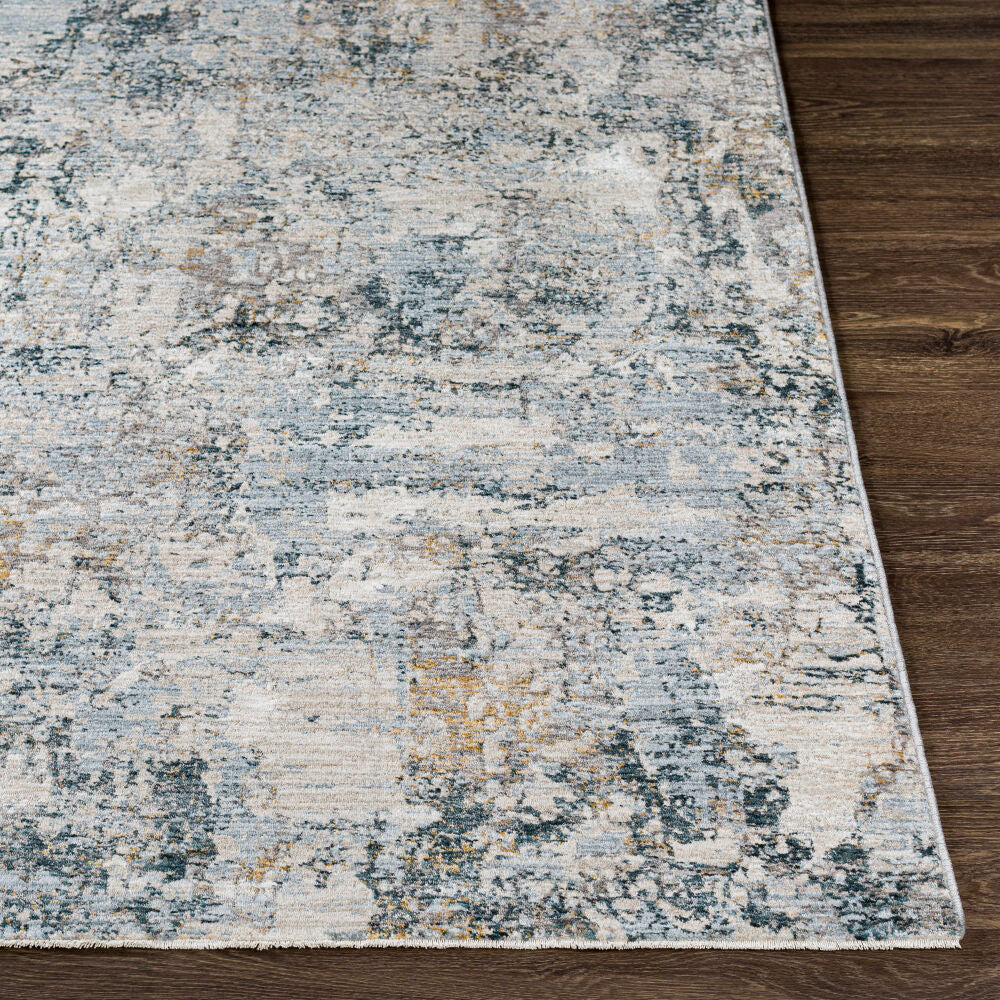 Laila Charcoal/Taupe Machine Woven Rug LAA-2305 - front