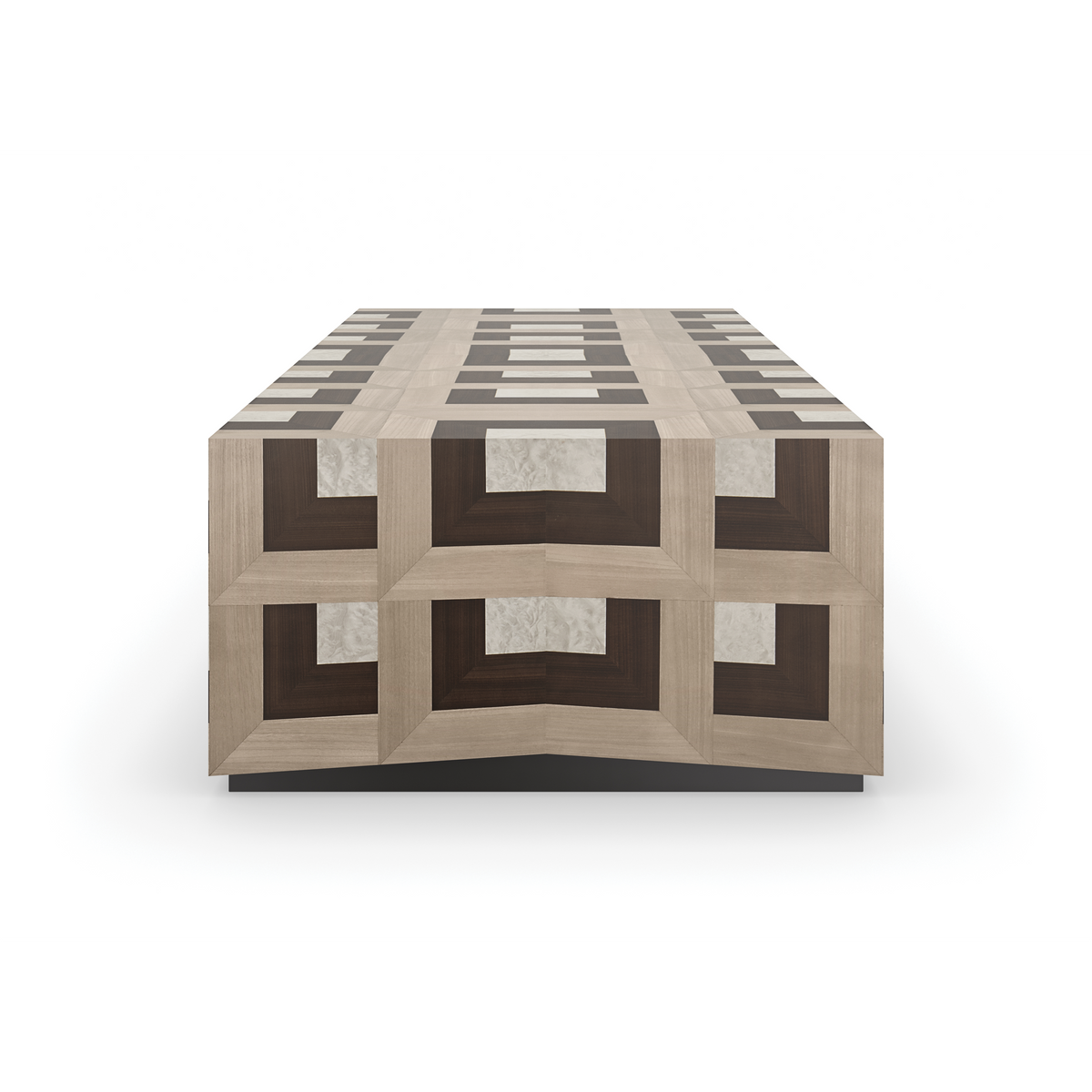 Illusion Almost Black Coffee Table 60" by Caracole - view 5