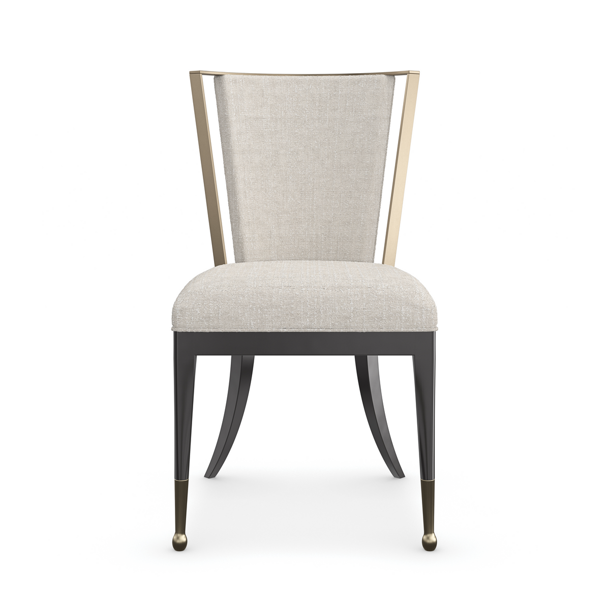 Astoria Almost Black Dining Chair 20" by Caracole