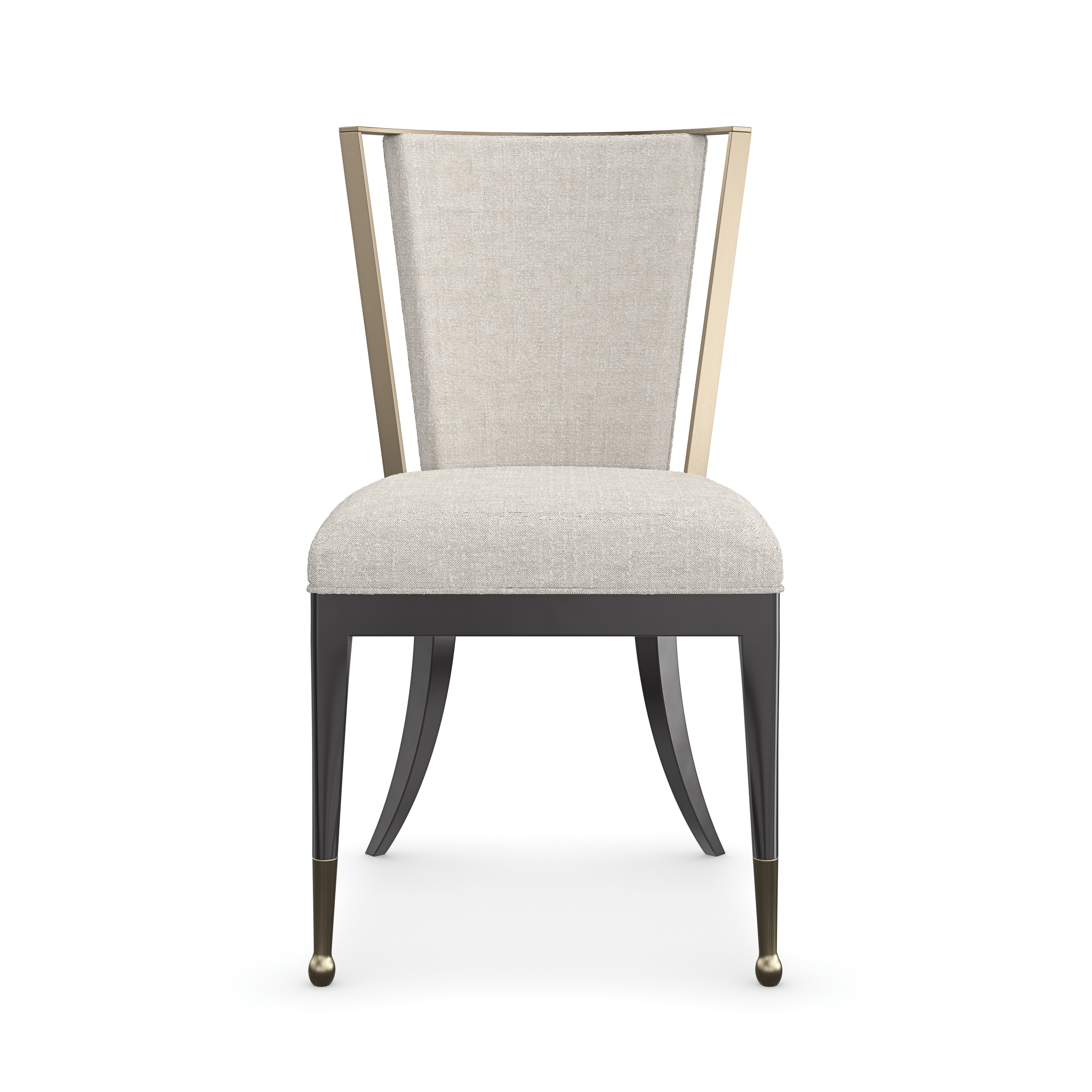 Astoria Almost Black Dining Chair 20" by Caracole