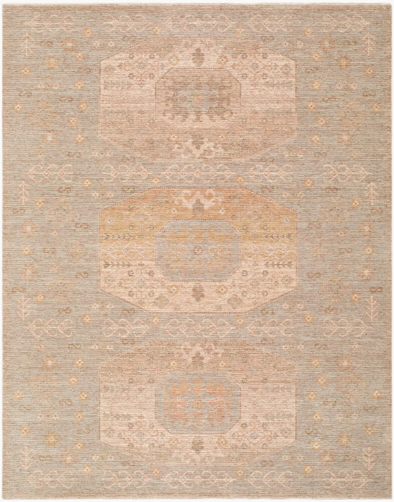 Ladik Brown/Sage Machine Woven Rug LDK-2303 - 9'10" x 13'3"