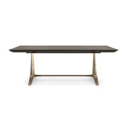 D'Orsay Champagne Gold Dining Table 88" by Caracole