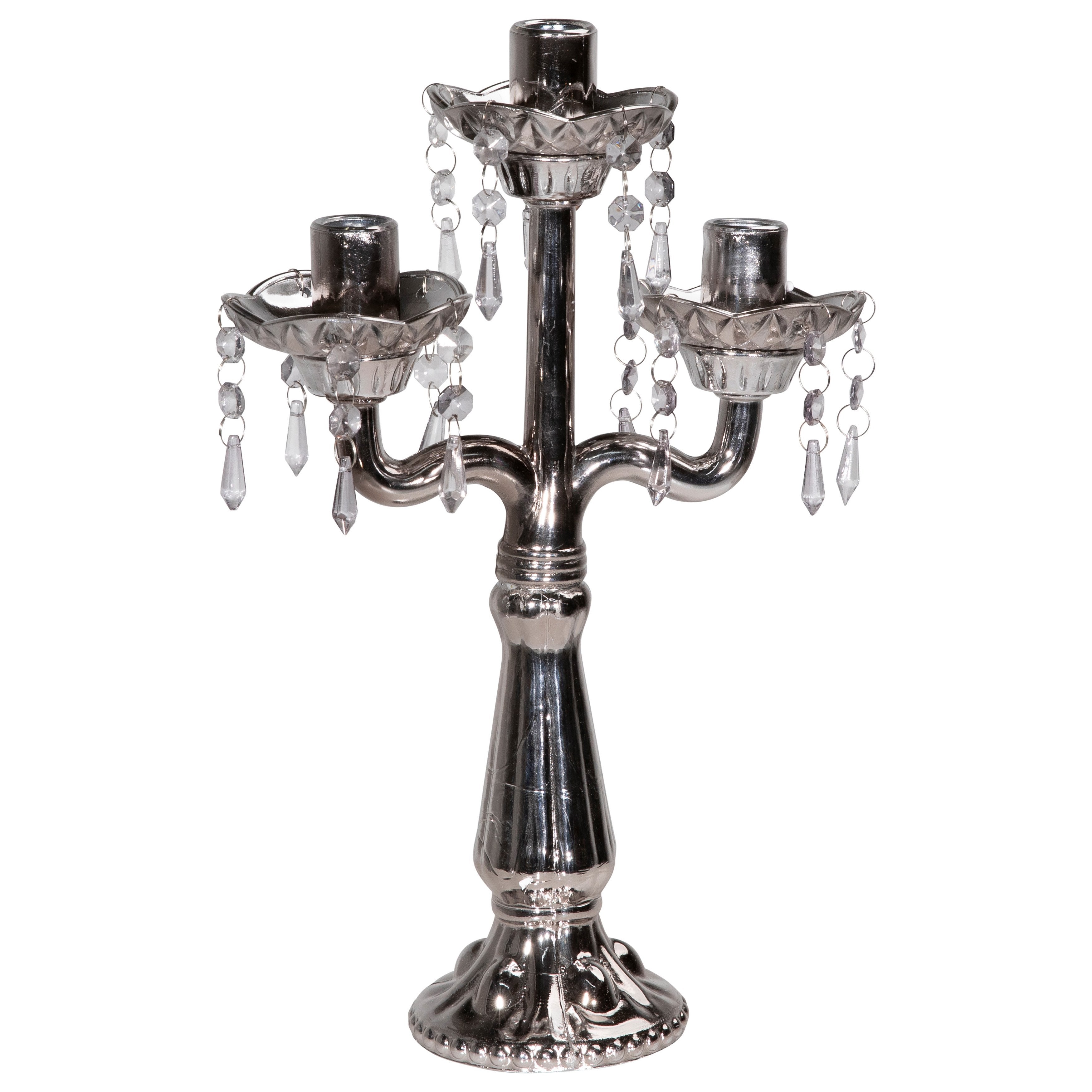 3 Arm Candle Stand Set of 4