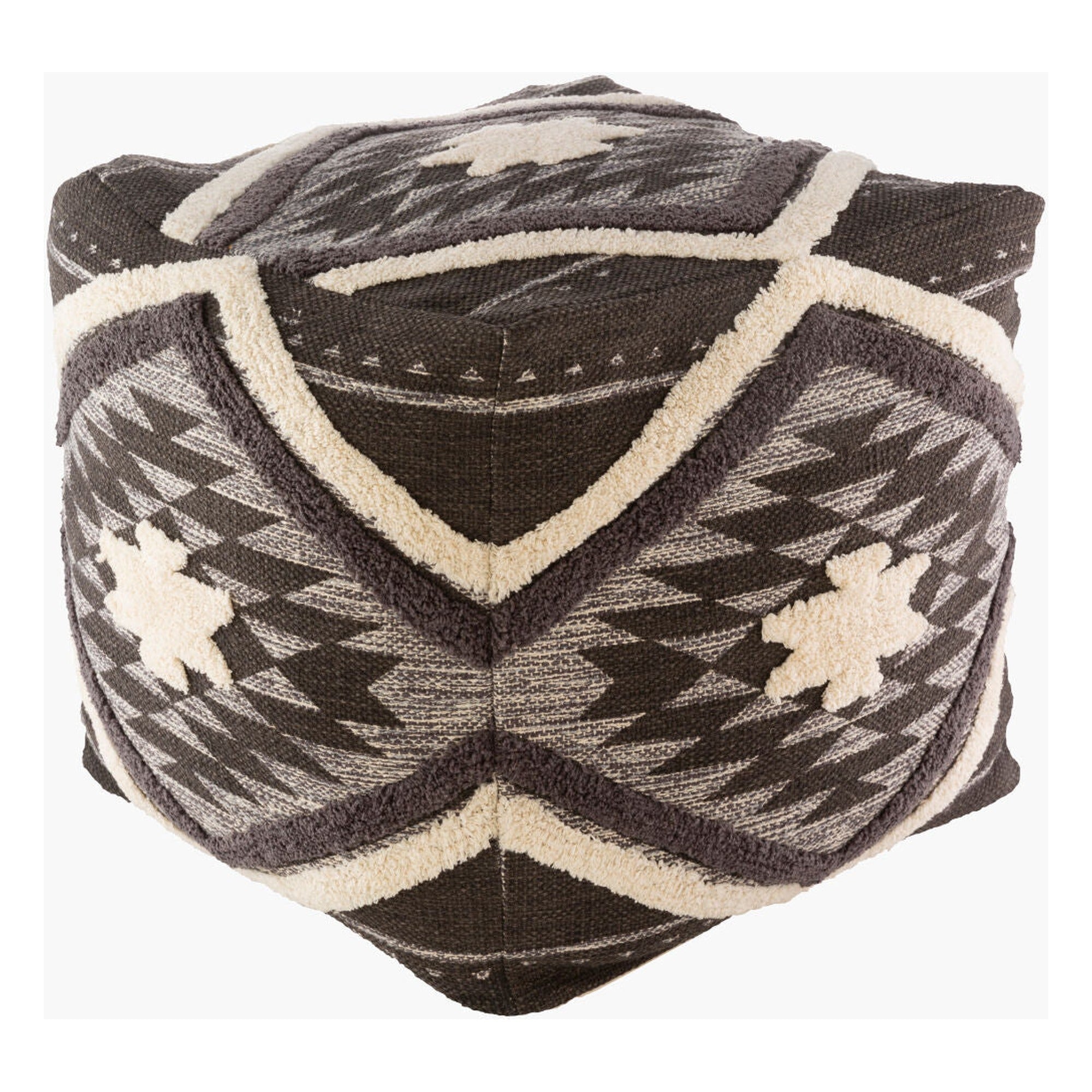 Lachlan Pouf - 18"H x 18"W x 18"D