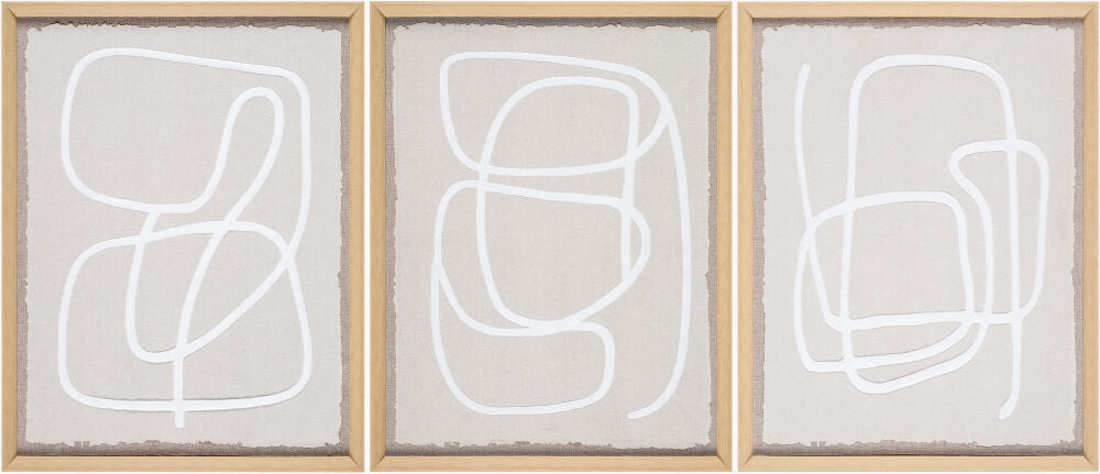 Lines Framed Art LINE-001 - 34"H x 26"W x 1"D, 34"H x 26"W x 1"D, 34"H x 26"W x 1"D
