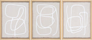 Lines Framed Art LINE-001 - 34"H x 26"W x 1"D, 34"H x 26"W x 1"D, 34"H x 26"W x 1"D