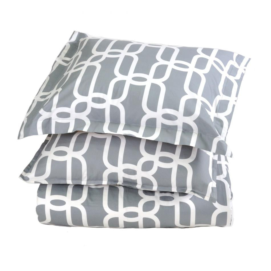 Link To Link Glacier King Size Duvet Set