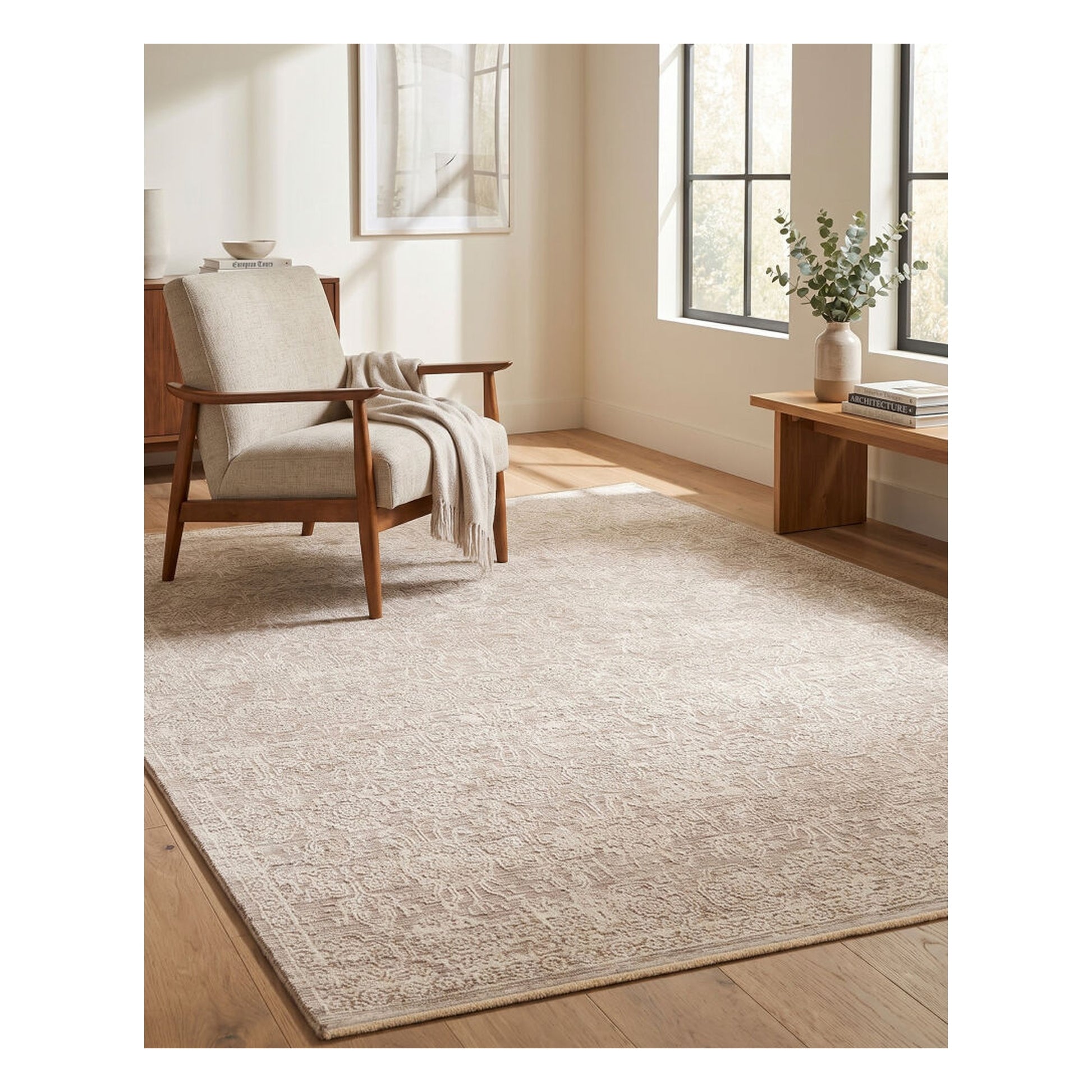 Greensboro Beige/Tan Machine Woven Rug GBR-2300 - image 2