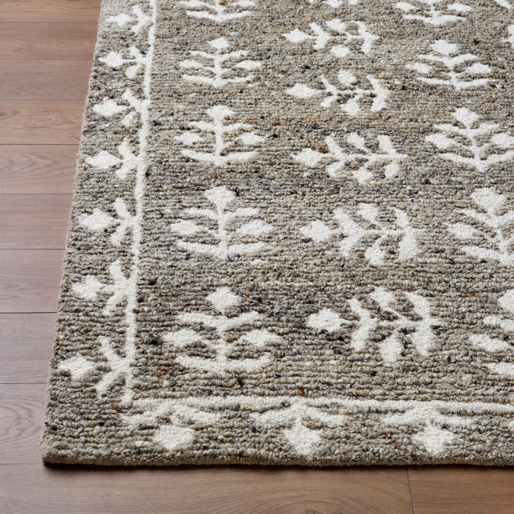 Folk Flower Handmade Rug LLFF-2302 - front