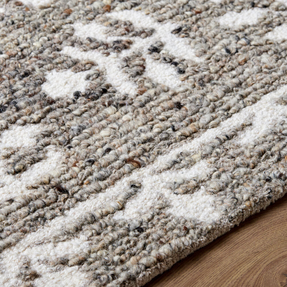 Folk Flower Handmade Rug LLFF-2302 - texture