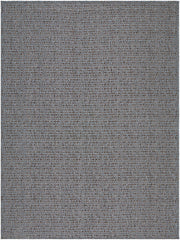 Lumina Dark Brown/Sky Blue Machine Woven Rug - 1'11" x 2'11"