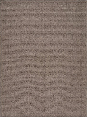 Lumina Dark Brown/Medium Brown Machine Woven Rug - 1'11" x 2'11"