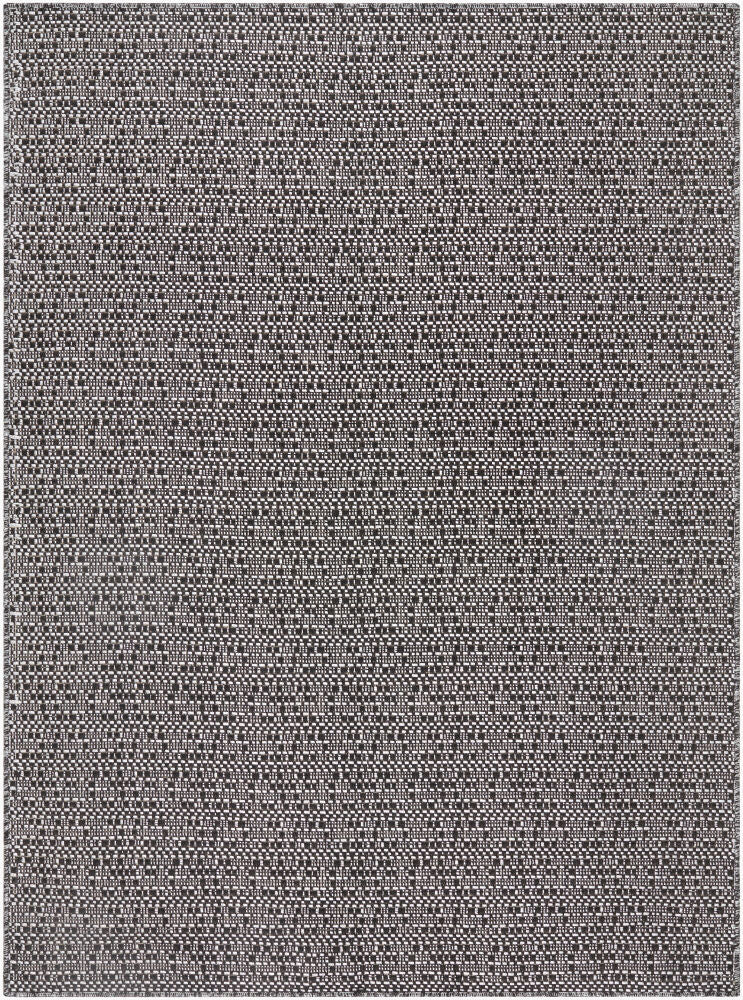 Lumina Black/Light Gray Machine Woven Rug - 1'11" x 2'11"