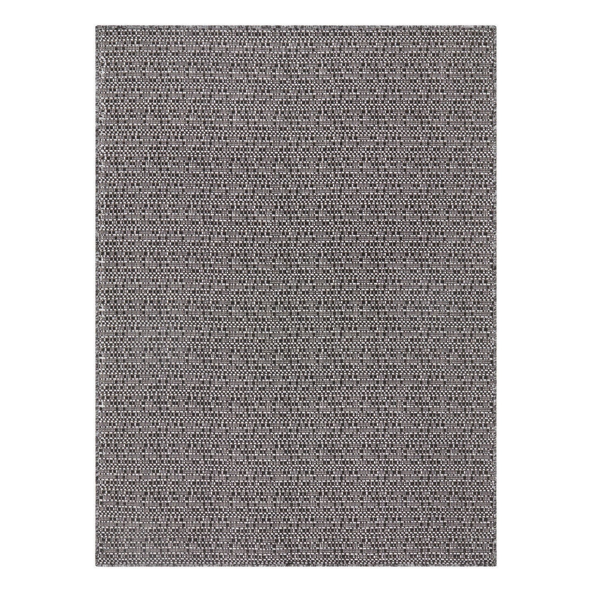 Lumina Black/Light Gray Machine Woven Rug - 1'11" x 2'11"