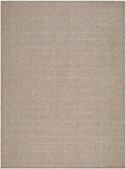 Lumina Medium Brown/Slate Machine Woven Rug - 1'11" x 2'11"