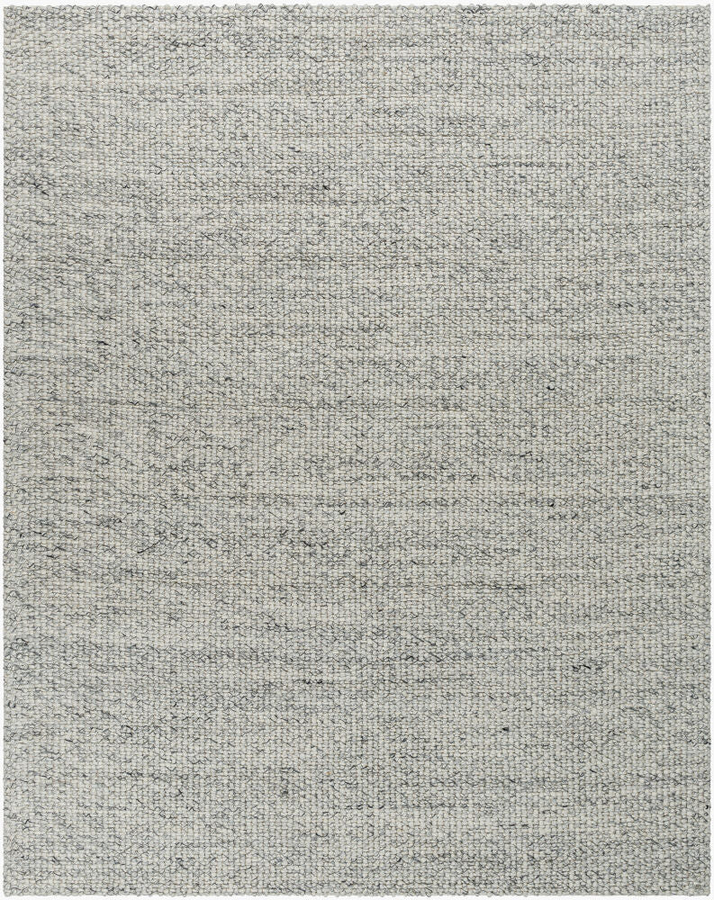 Lucerne Charcoal/Ivory Handmade Rug - 10' x 14'