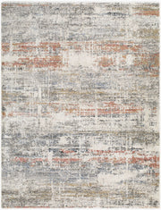 Lausanne Black/Light Brown Machine Woven Rug LNN-2304 - 5'3" x 7'