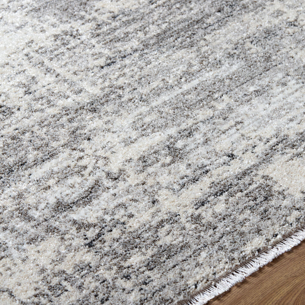 Lausanne Black/Light Brown Machine Woven Rug LNN-2305 - texture