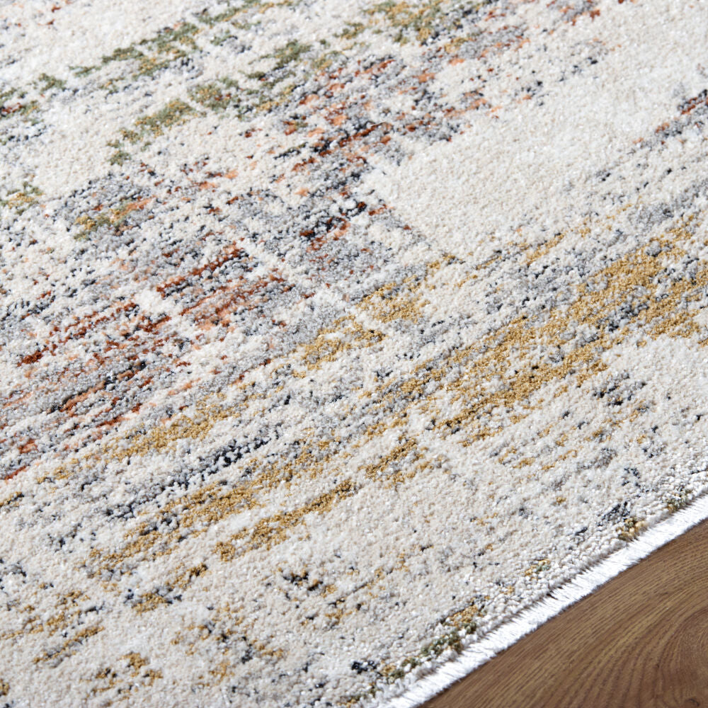 Lausanne Black/Olive Machine Woven Rug LNN-2306 - texture