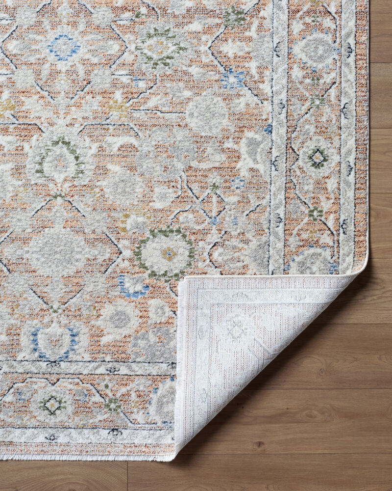 Lausanne Black/Olive Machine Woven Rug LNN-2308 - fold