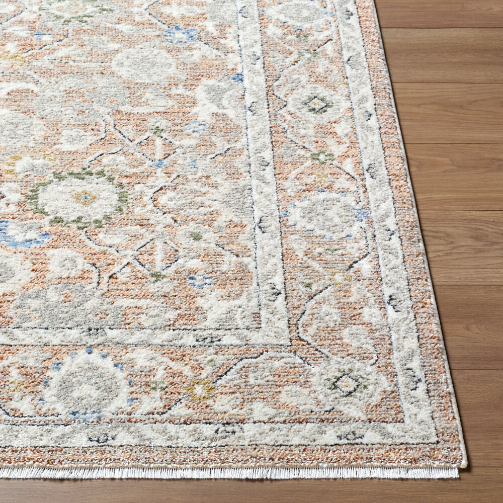 Lausanne Black/Olive Machine Woven Rug LNN-2308 - front