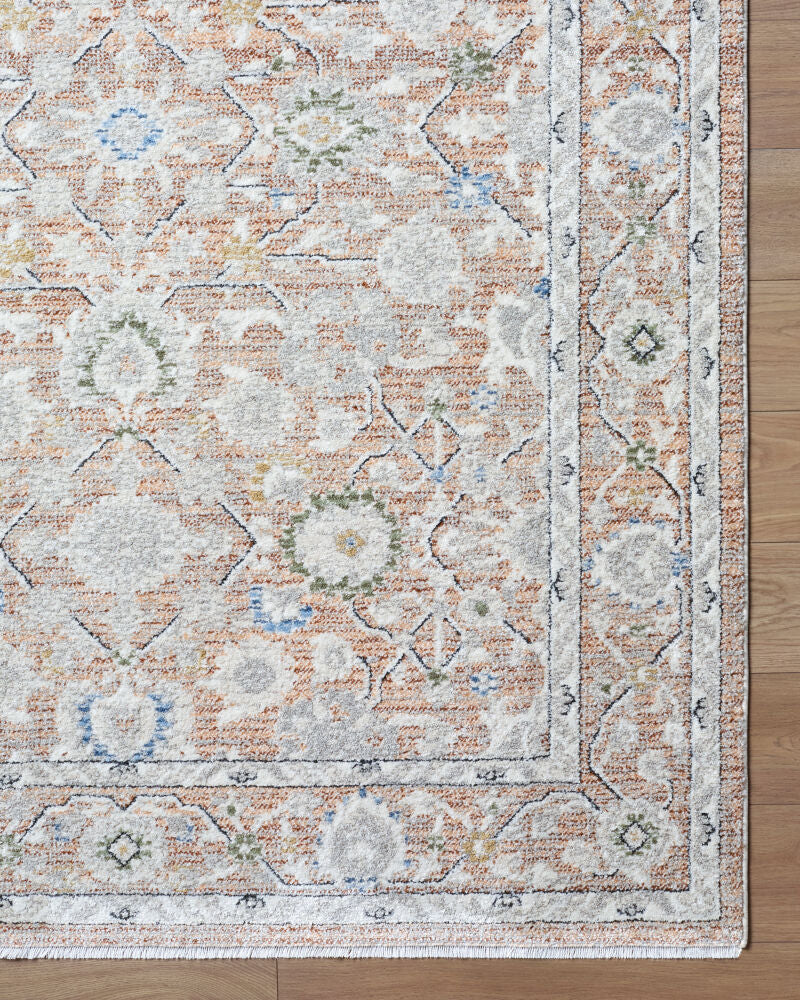 Lausanne Black/Olive Machine Woven Rug LNN-2308 - overhead