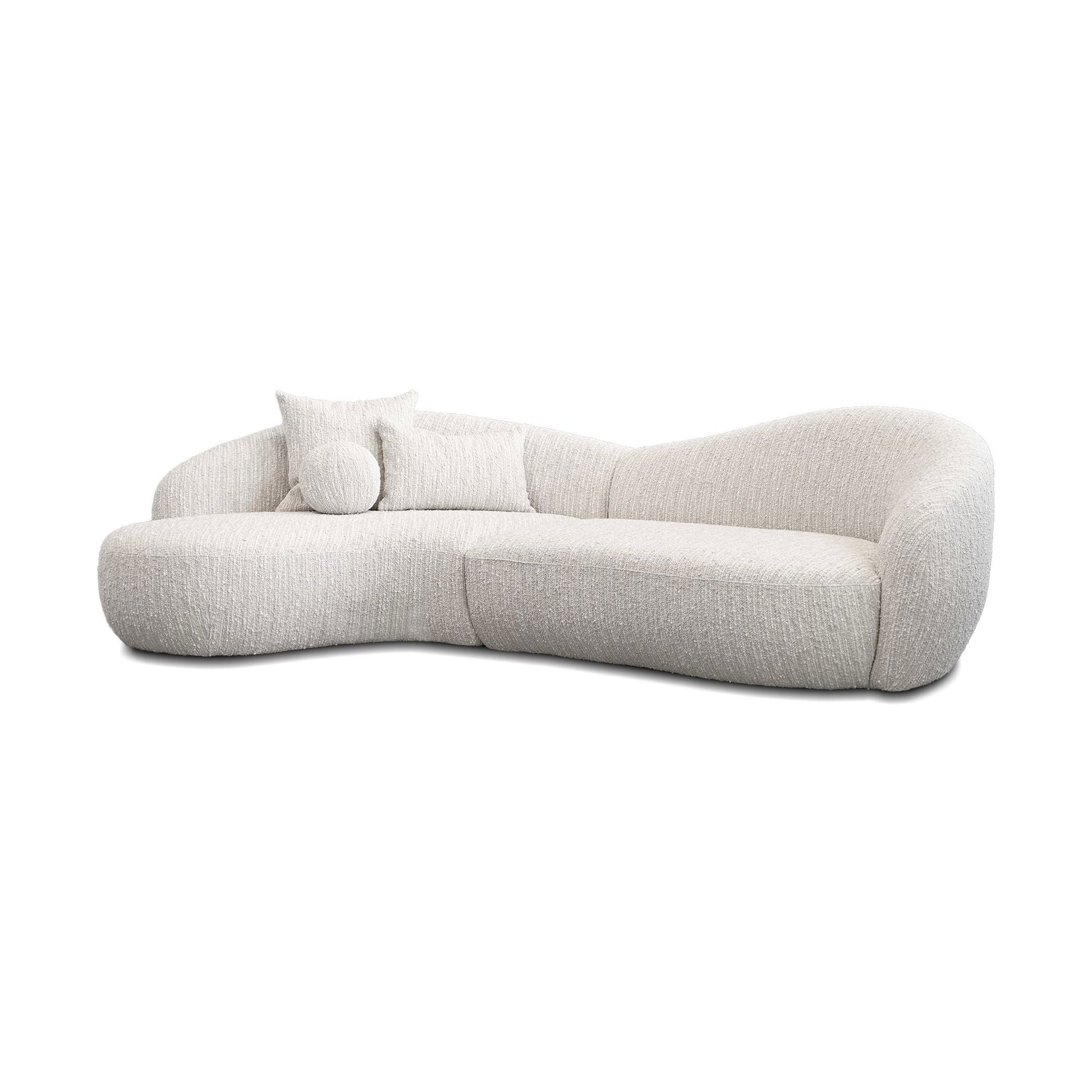 Loop Sectional Chaise Facing Left 2-Piece by Mobital - image 1