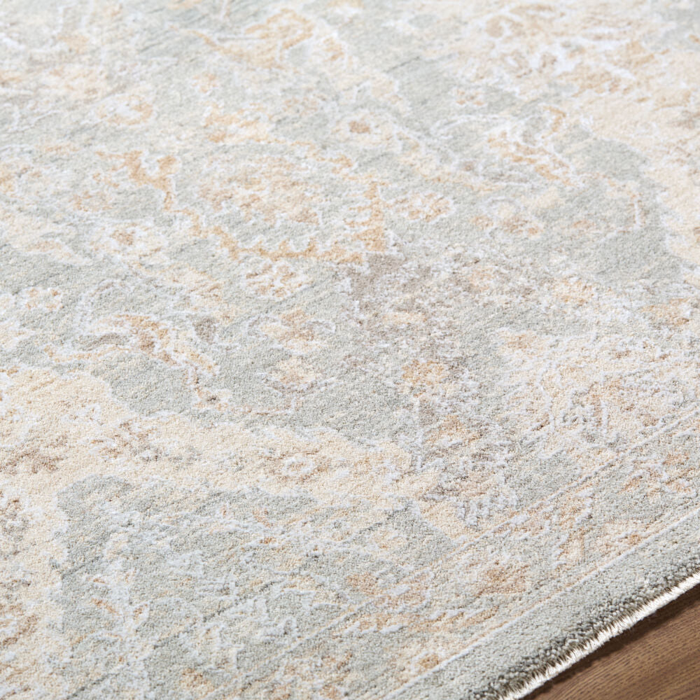 Lotus Cream/Tan Machine Woven Rug LOT-2309 - texture