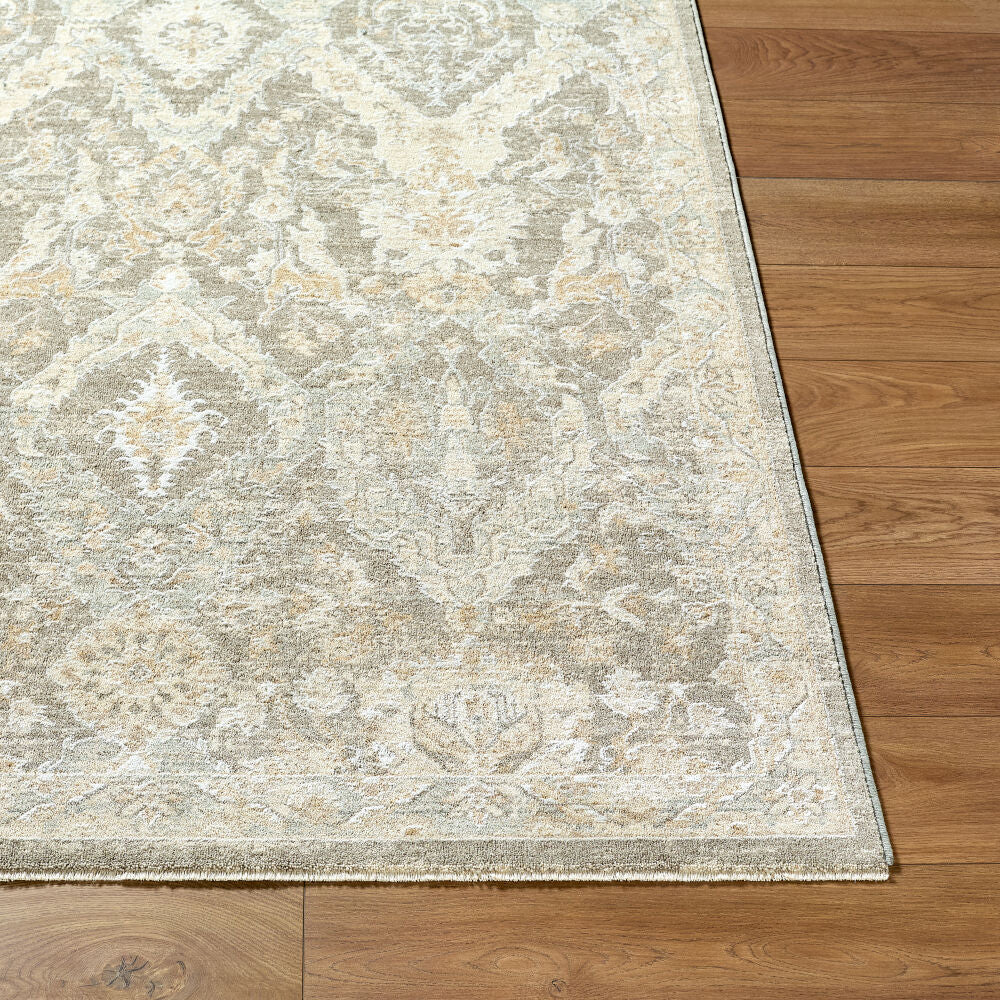 Lotus Cream/Tan Machine Woven Rug LOT-2311 - front