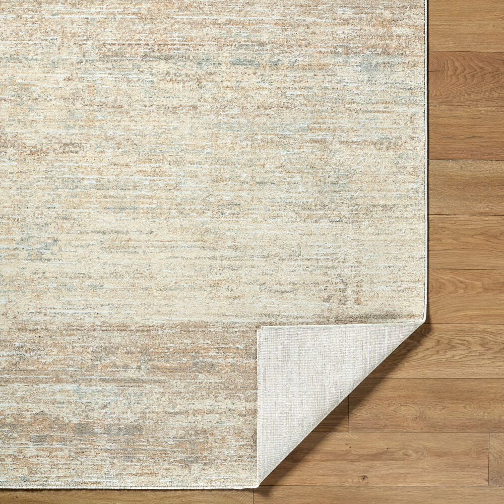 Lotus Cream/Tan Machine Woven Rug LOT-2312 - fold