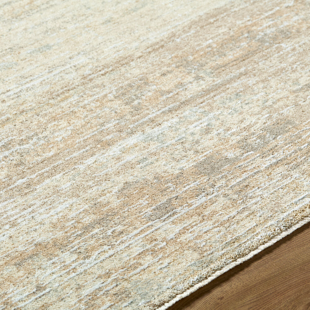 Lotus Cream/Tan Machine Woven Rug LOT-2312 - texture
