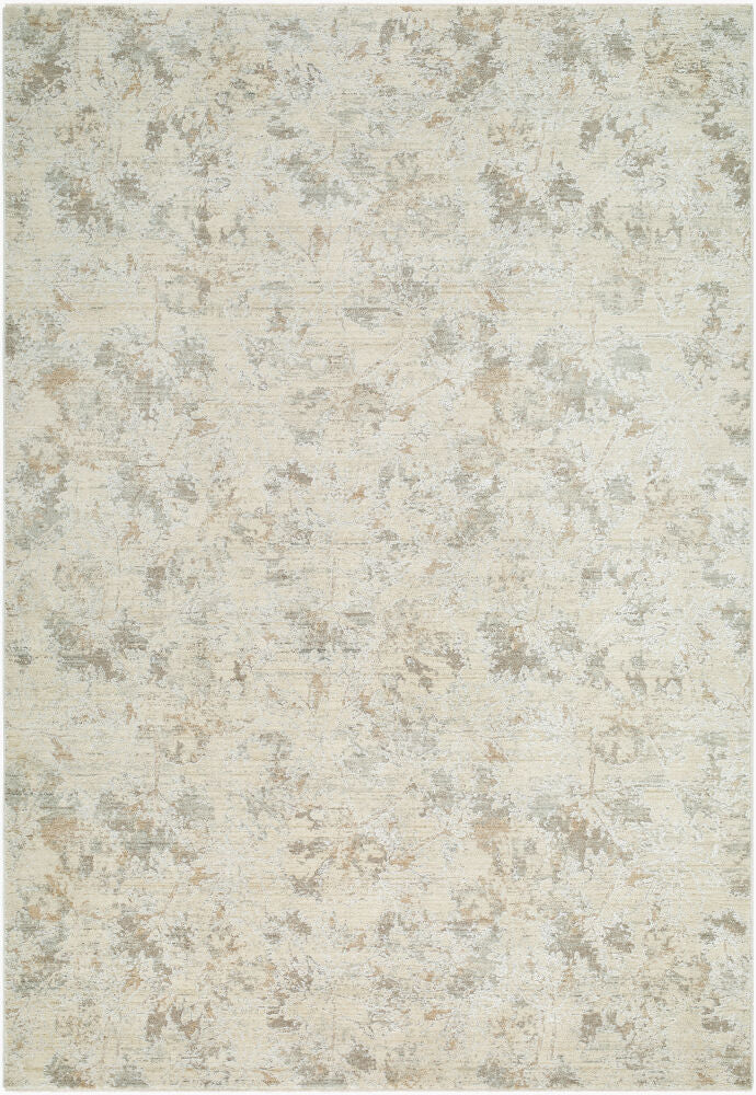 Lotus Cream/Tan Machine Woven Rug LOT-2313 - 2'7" x 10'