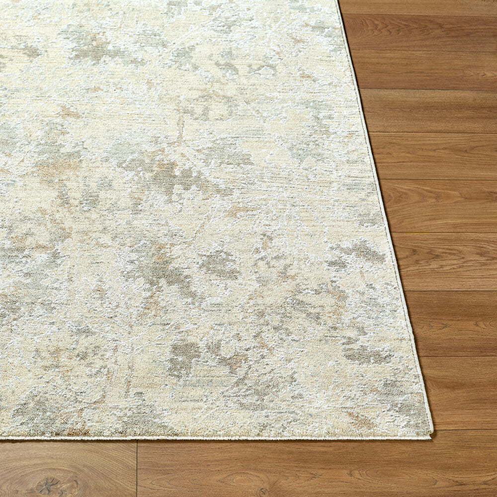 Lotus Cream/Tan Machine Woven Rug LOT-2313 - front