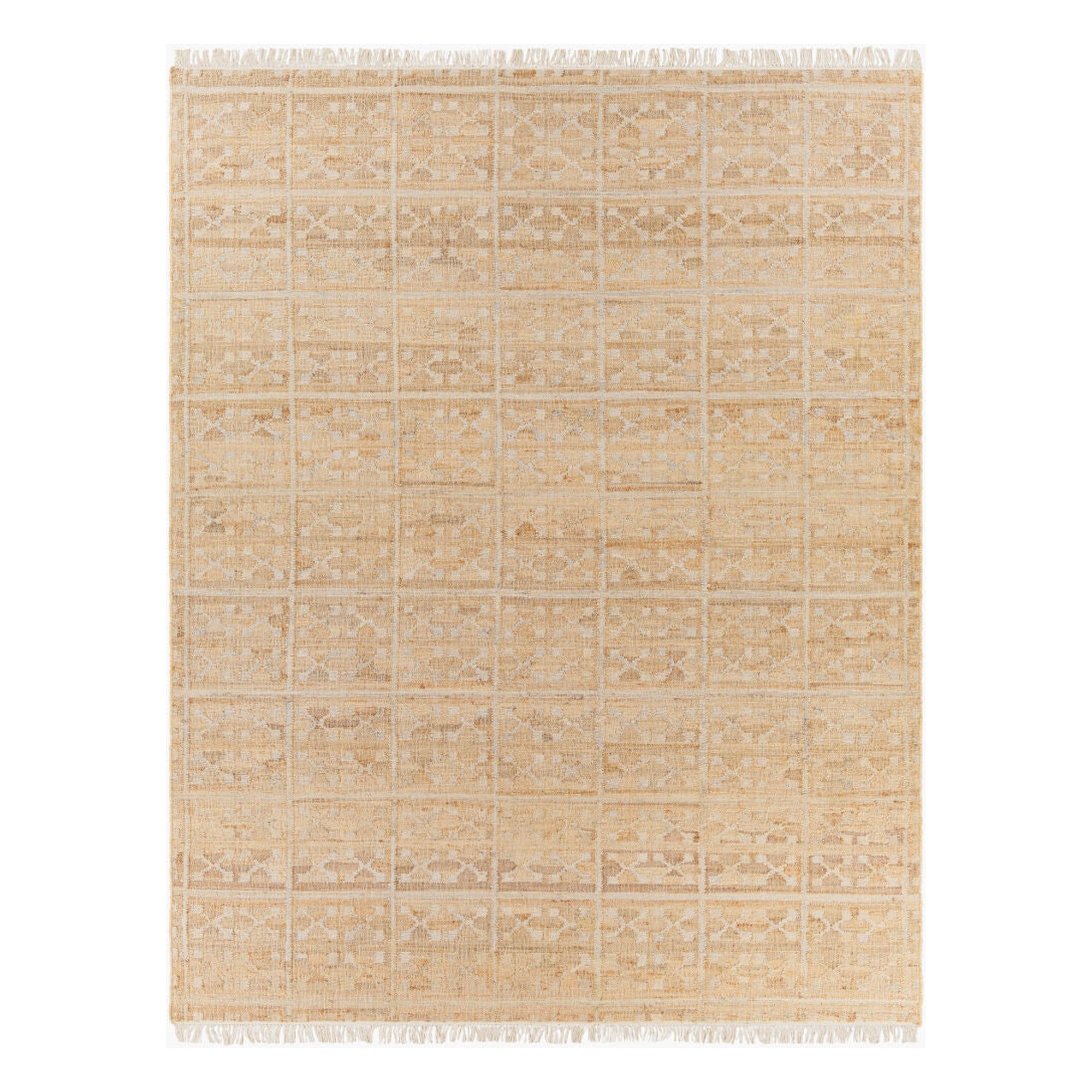 Laural Cream/Tan Handmade Rug LRL-6016 - 2' x 3'