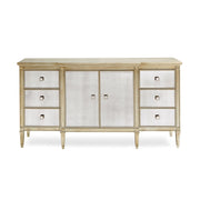 La-Dee-Dah Antique Mirror Dresser 74" by Caracole