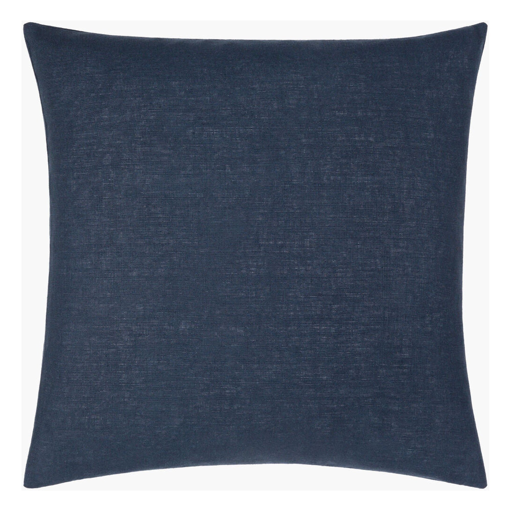 Linen Solid Lumbar Pillow - 18"L x 18"W