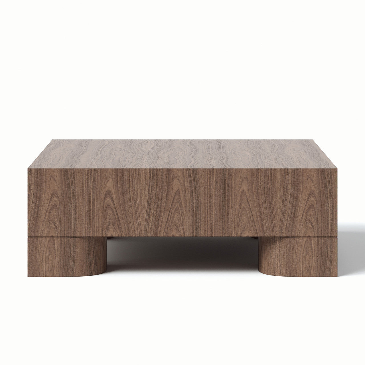 Eka Square Coffee Table - Walnut