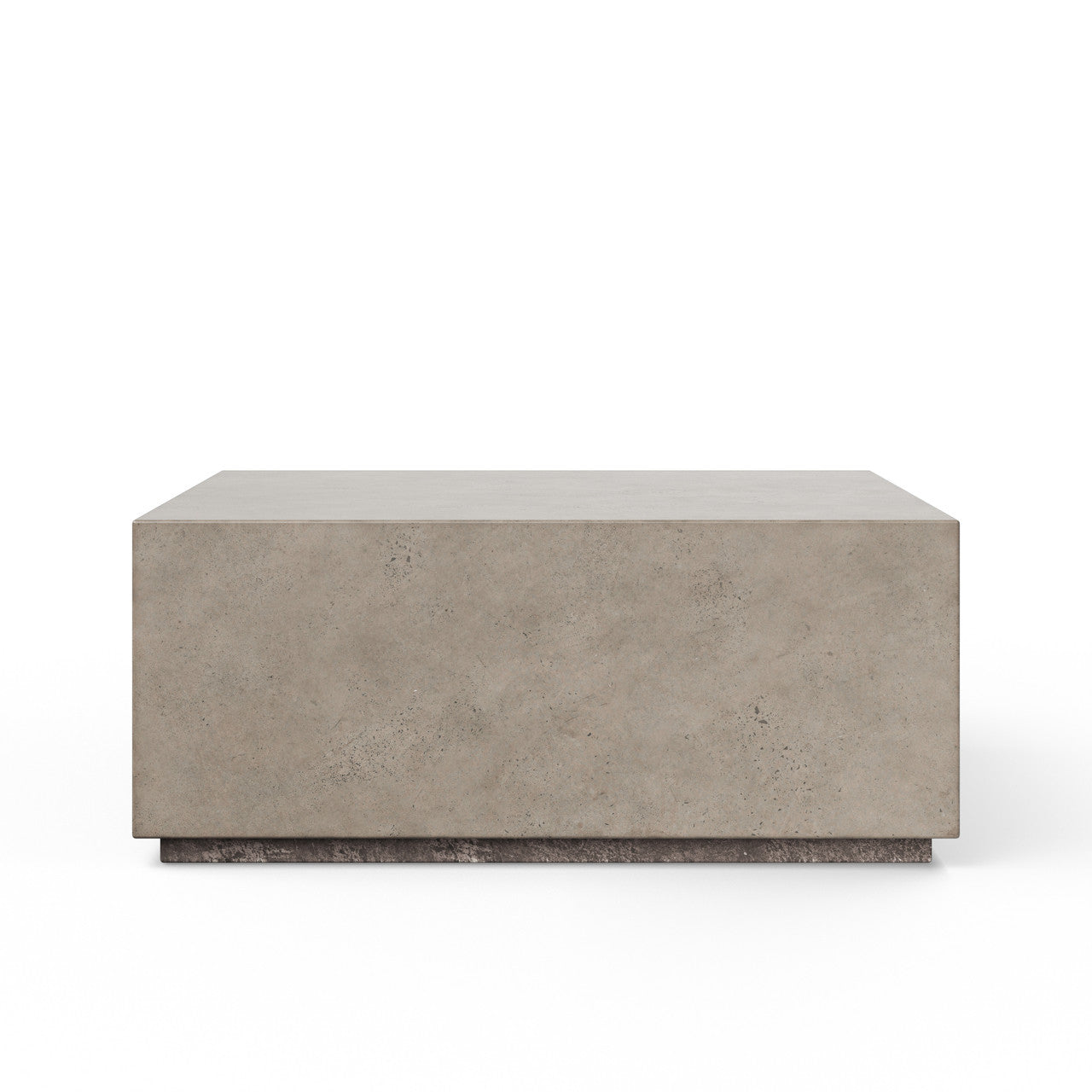 Mixx - Bloc Square Coffee Table - 39.5" - Dark Grey