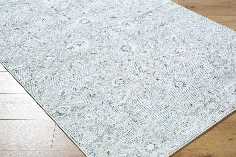 Lorenz Beige/Sage Machine Woven Rug LTZ-2303 - corner