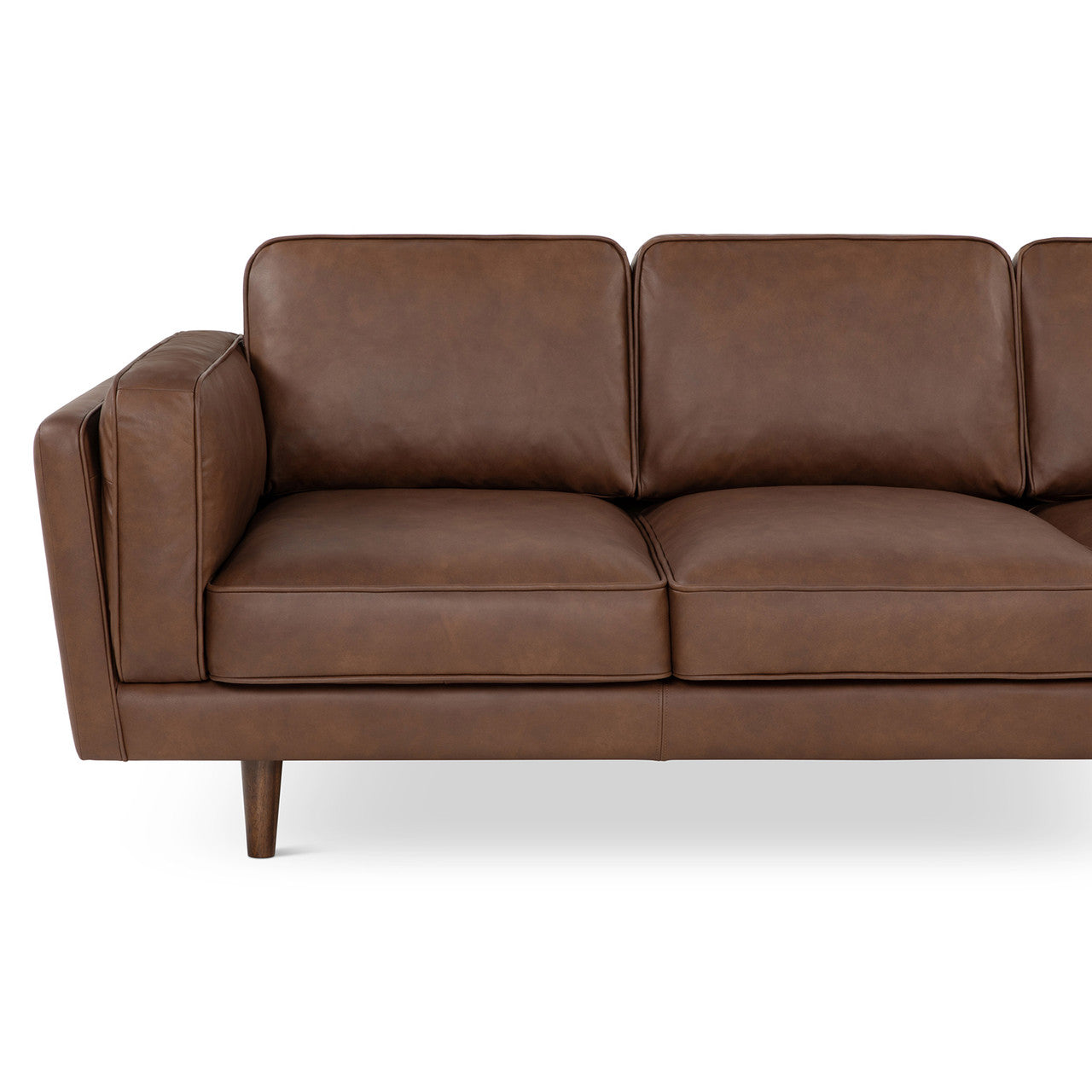 Brooklyn 90" Sofa - Dark Brown