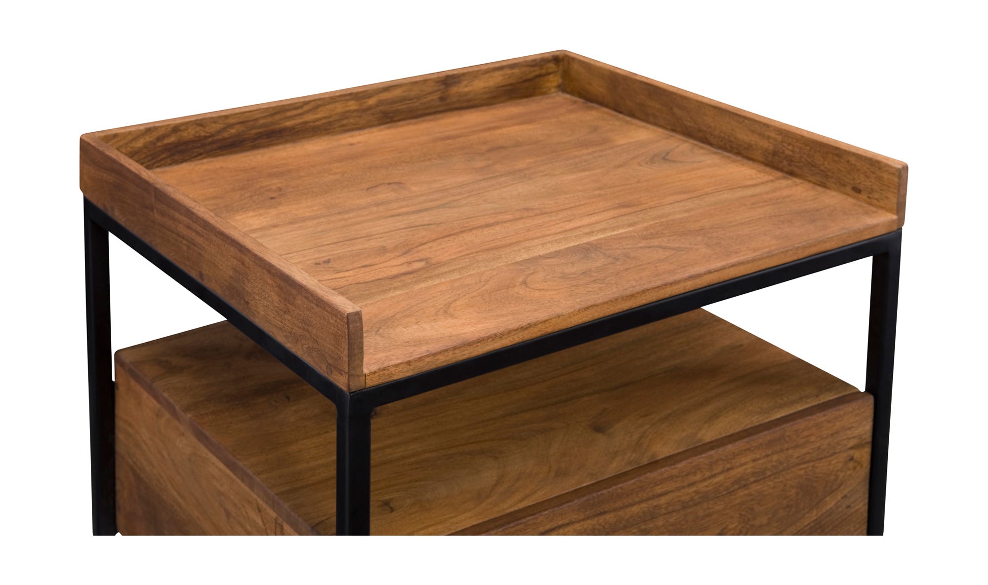 Vancouver Side Table Light Brown by Moe's Home Collection - view 9