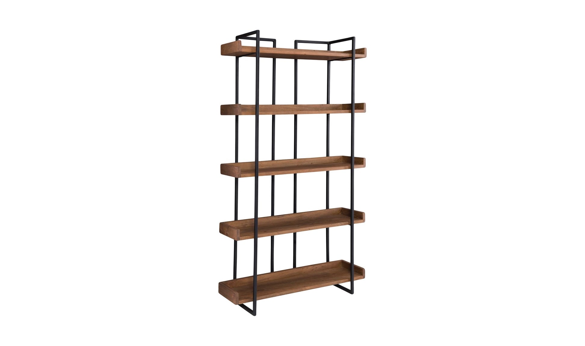 Vancouver Bookshelf Small Light Brown by Moe's Home Collection - view 8