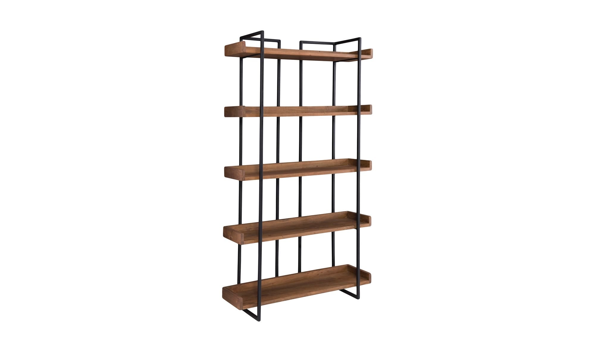 Vancouver Bookshelf Small Light Brown by Moe's Home Collection - view 8