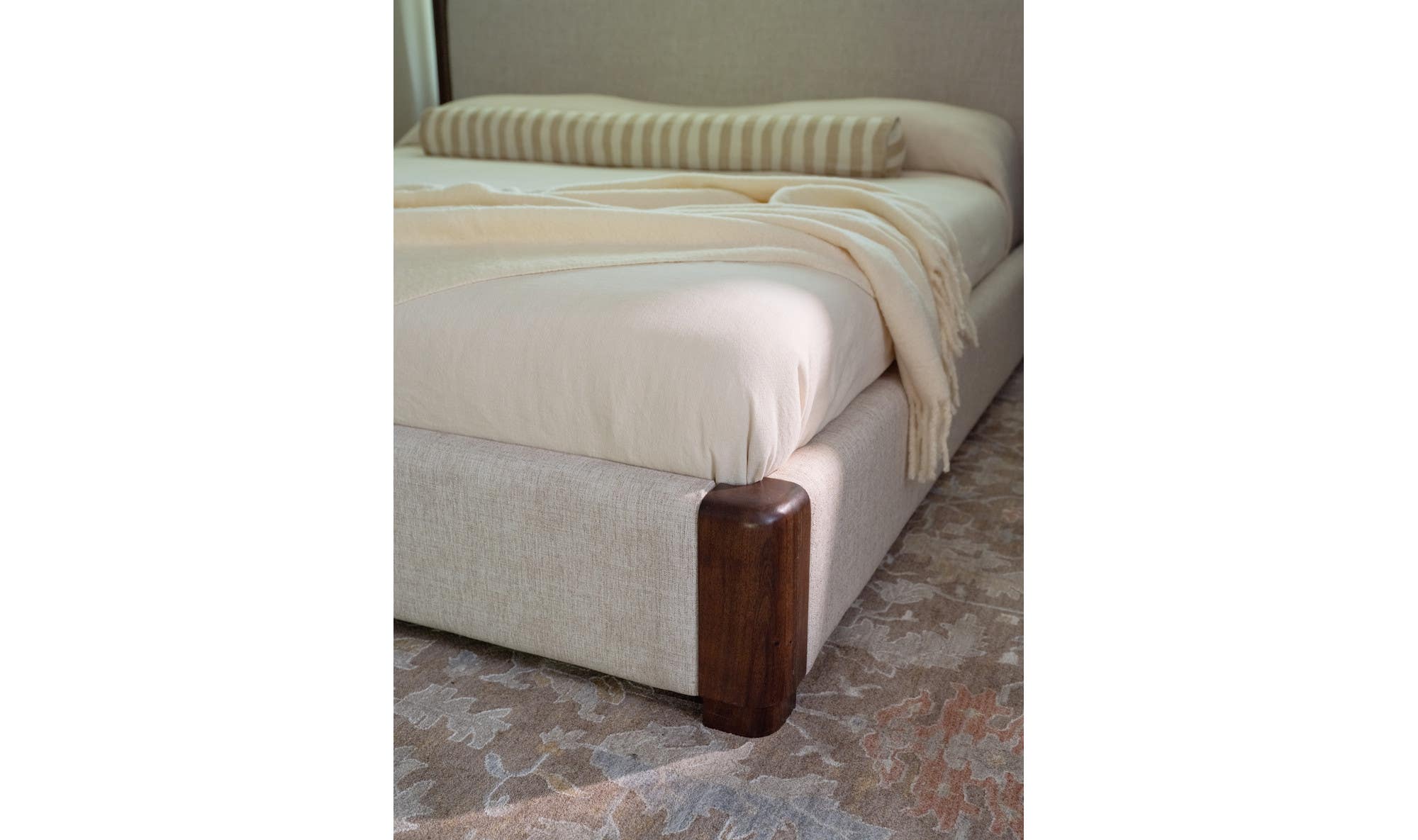 Bower King Bed Brown by Moe's Home Collection - view 9